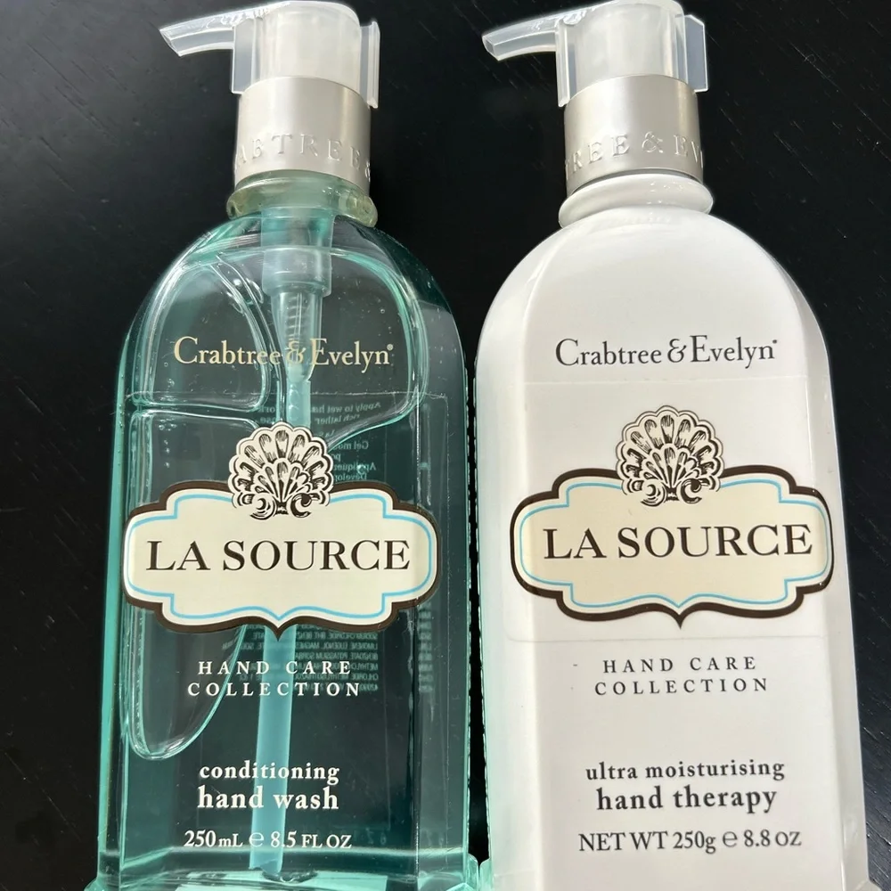 Crabtree & Evelyn La Source Hand Care Collection - Hand Wash & Moisturizer Set - Picture 7 of 8